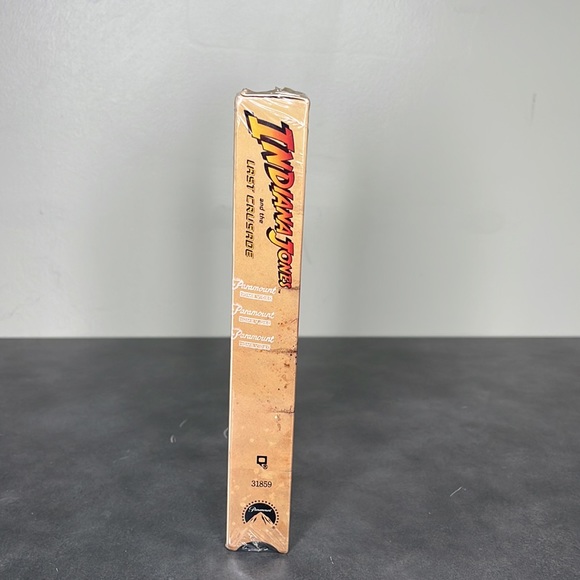 Indiana Jones and the Last Crusade VHS 1989 Paramount Watermarks New Sealed - Picture 2 of 7
